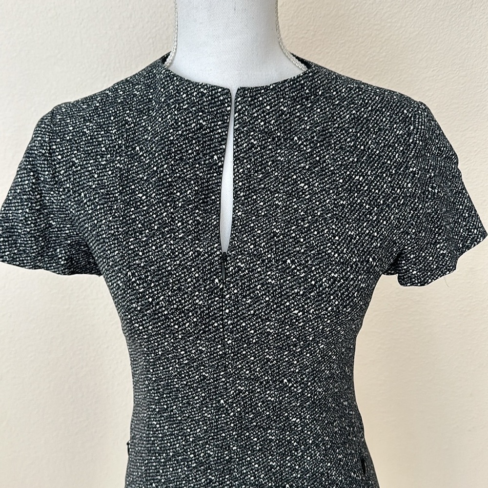 Theory Apalia Tweed Twill Shift A-Line Dress - image 2